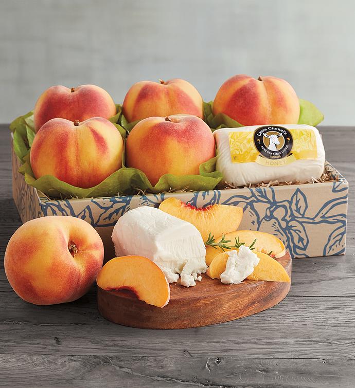 Oregold&#174; Peaches and Laura Chenel Honey Ch&#232;vre